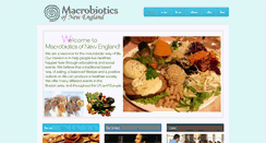 Desktop Screenshot of macrobioticsnewengland.com